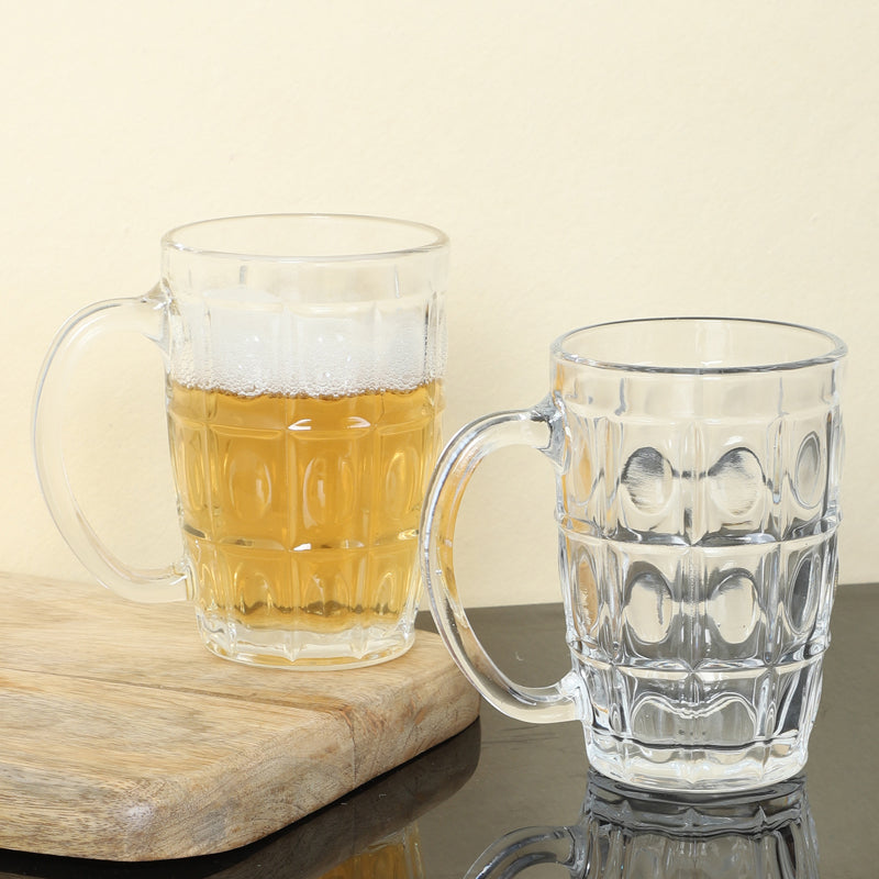 Beer Mug - Lysander Beer Mug (500 ML) - Set Of Two