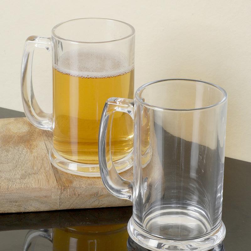 Buy Malcolm Beer Mug (450 ML) - Set Of Two Beer Mug from Vaaree