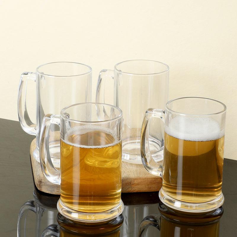 Buy Malcolm Beer Mug (400 ML) - Set Of Four Beer Mug from Vaaree