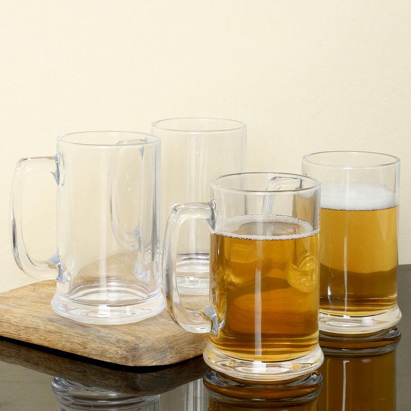 Buy Malcolm Beer Mug (400 ML) - Set Of Four Beer Mug from Vaaree