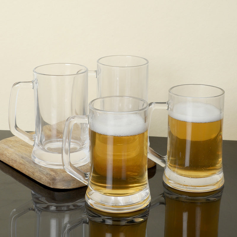 Beer Mug - Hawthorne Beer Mug (400 ML) - Set Of Four