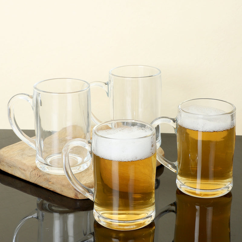 Beer Mug - Lorenzo Beer Mug (350 ML) - Set Of Four