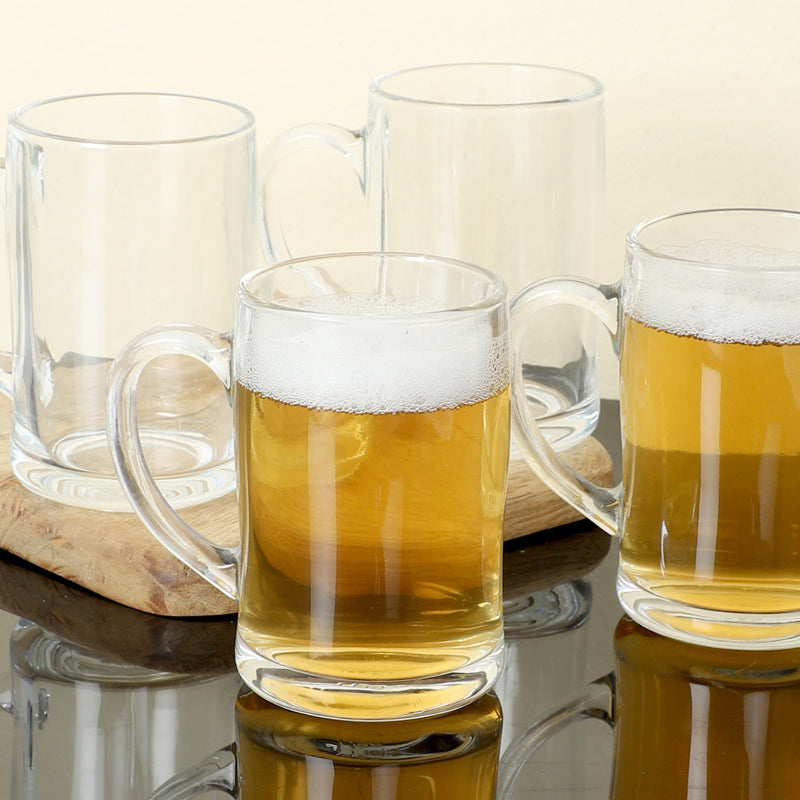 Beer Mug - Lorenzo Beer Mug (350 ML) - Set Of Four