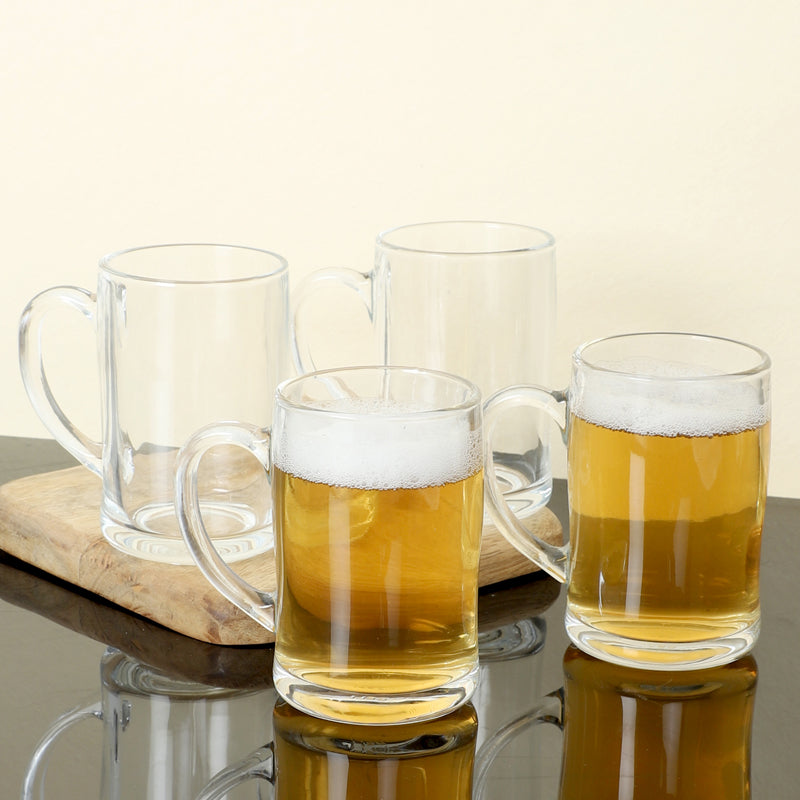 Beer Mug - Lorenzo Beer Mug (350 ML) - Set Of Four