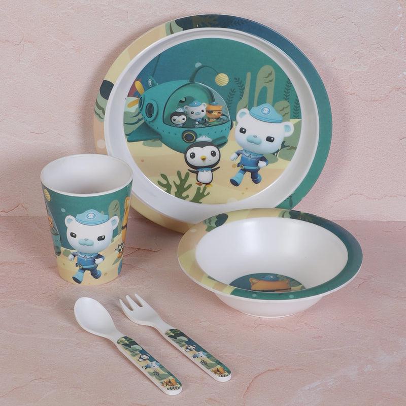 Kids Dinner Set - Oceano Explore Kids Dining Set - Five Piece Set