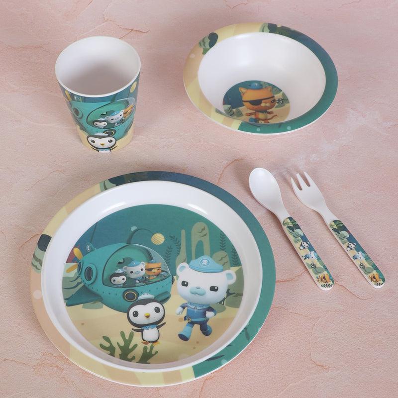 Kids Dinner Set - Oceano Explore Kids Dining Set - Five Piece Set