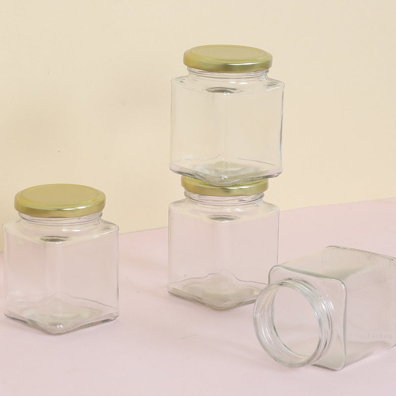 Buy Marshall Airtight Storage Jar (200 ML) - Set Of Four Jar from Vaaree