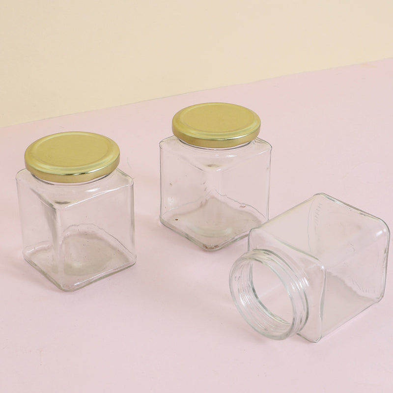 Jar - Marshall Airtight Storage Jar (200 ML) - Set Of Three