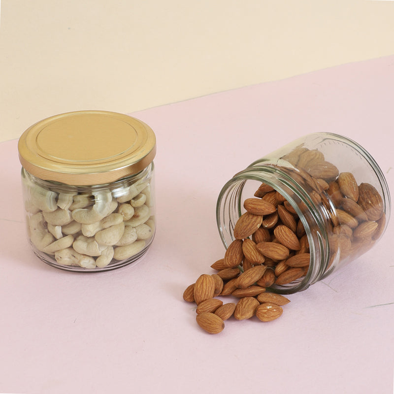 Buy Baxter Airtight Storage Jar (500 ML) - Set Of Two Jar from Vaaree