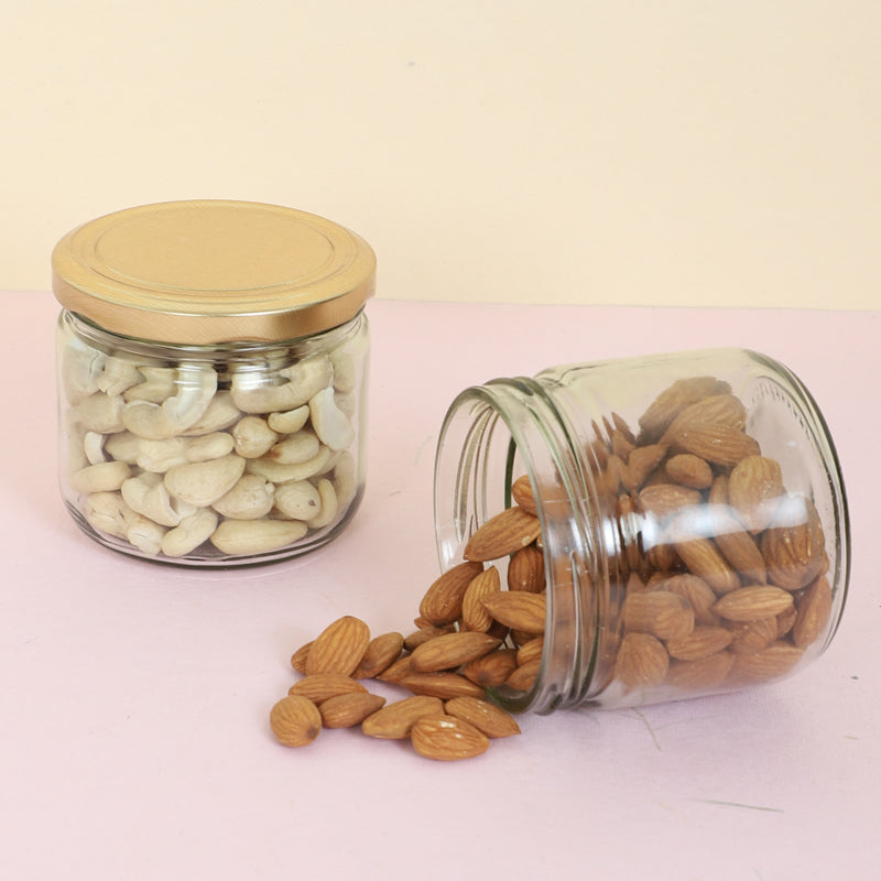 Buy Baxter Airtight Storage Jar (500 ML) - Set Of Two Jar from Vaaree