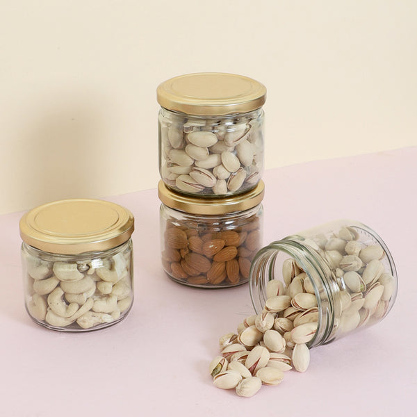 Jar - Baxter Airtight Storage Jar (500 ML) - Set Of Four