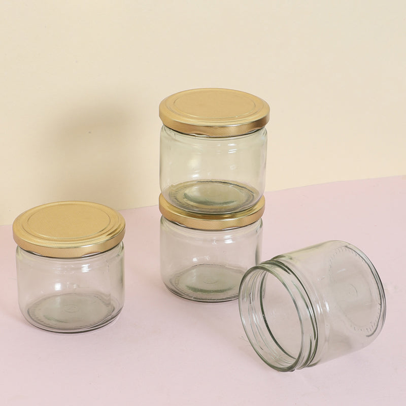 Buy Baxter Airtight Storage Jar (500 ML) - Set Of Four Jar from Vaaree