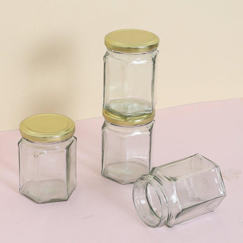 Jar - Fini Airtight Storage Jar (200 ML) - Set Of Four