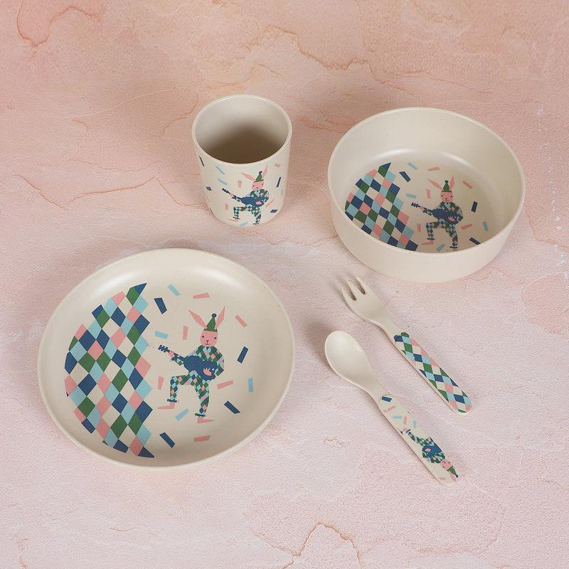 Kids Dinner Set - Party Play Kids Dinner Set - Five Piece Set