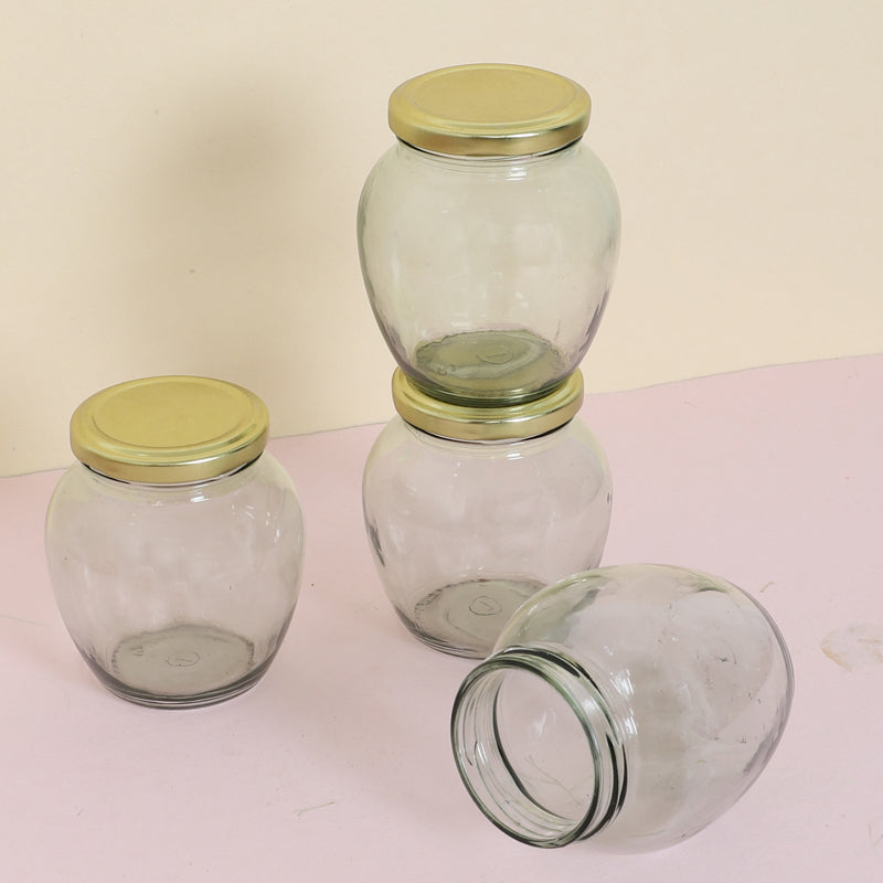 Jar - Winston Airtight Storage Jar (500 ML) - Set Of Four