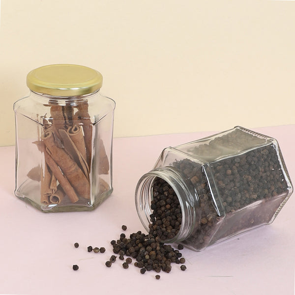 Jar - Wellington Airtight Storage Jar (400 ML) - Set Of Two