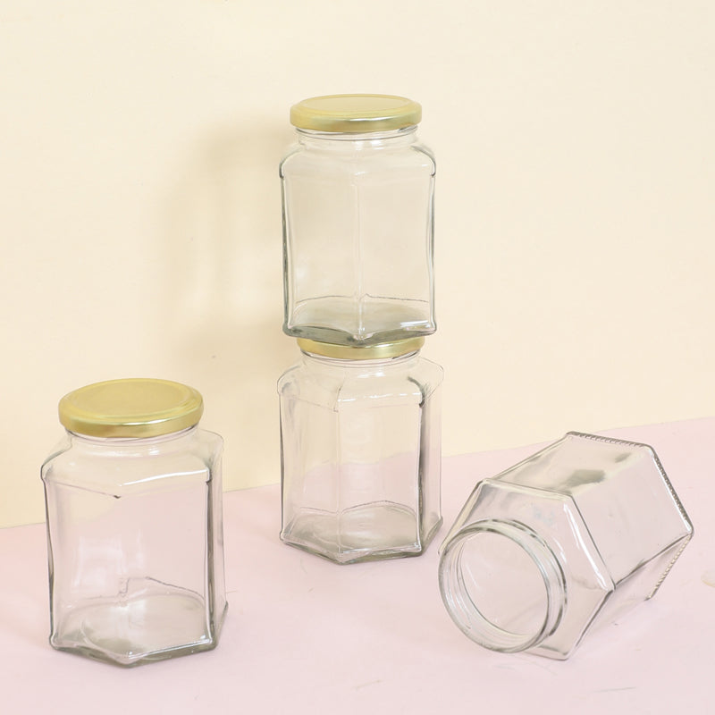 Jar - Wellington Airtight Storage Jar (400 ML) - Set Of Four