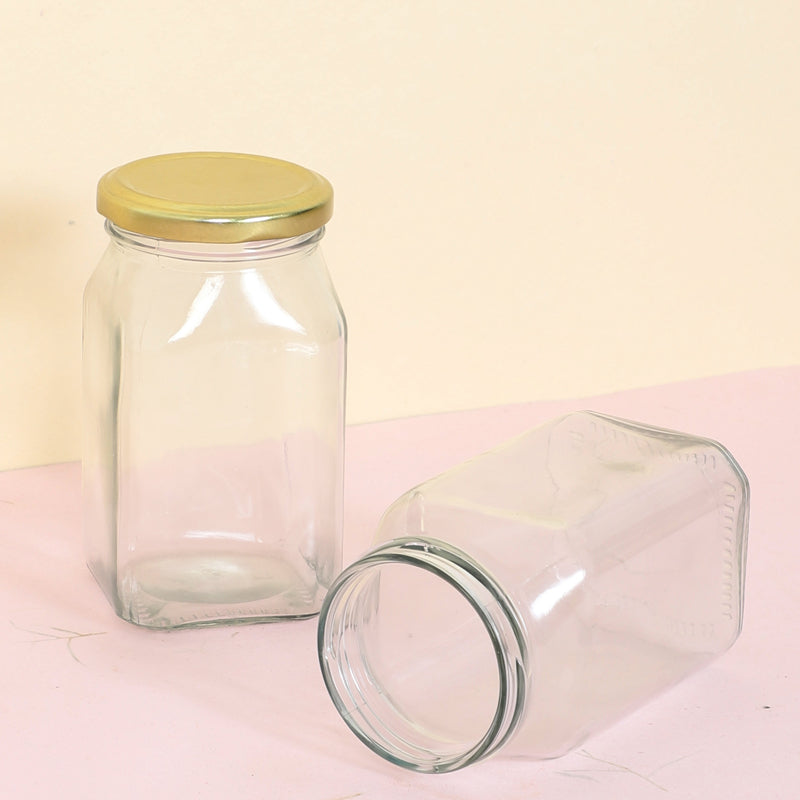 Jar - Ariadne Airtight Storage Jar (400 ML) - Set Of Two