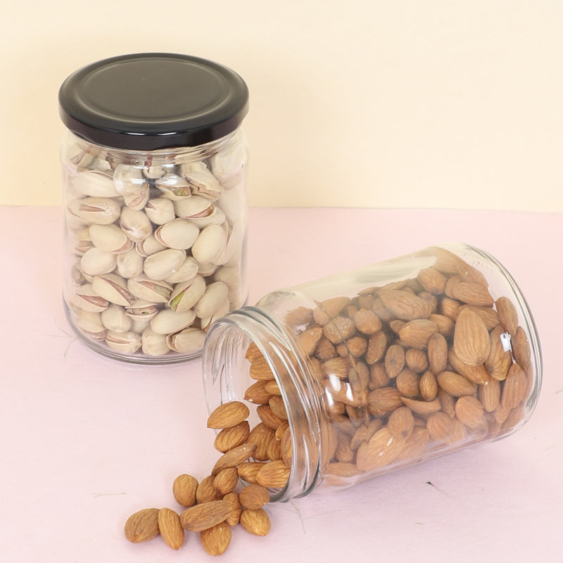 Jar - Nienna Airtight Storage Jar (500 ML) - Set Of Two