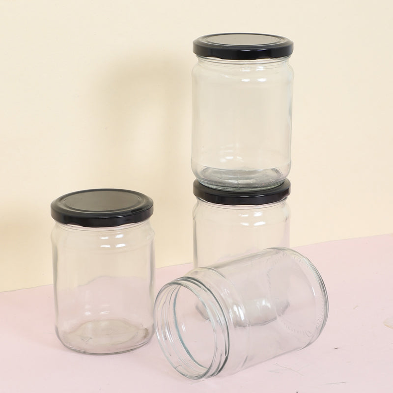 Jar - Briallyn Airtight Storage Jar (500 ML) - Set Of Four