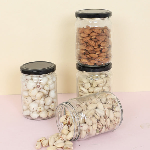 Jar - Briallyn Airtight Storage Jar (500 ML) - Set Of Four