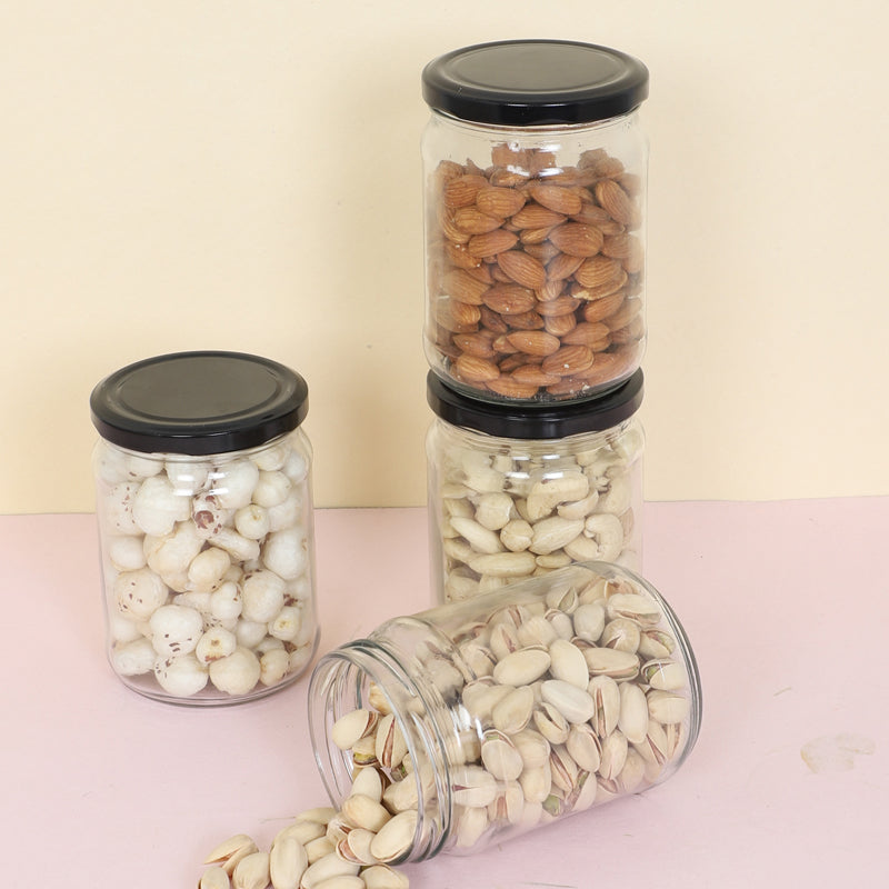 Jar - Briallyn Airtight Storage Jar (500 ML) - Set Of Four