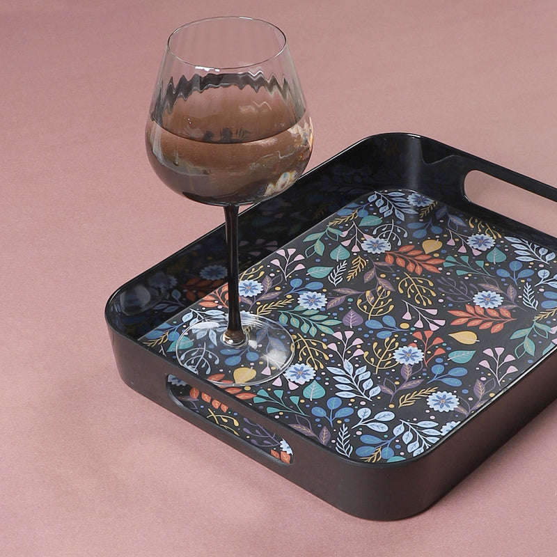 Serving Tray - Dalna Floral Serving Tray