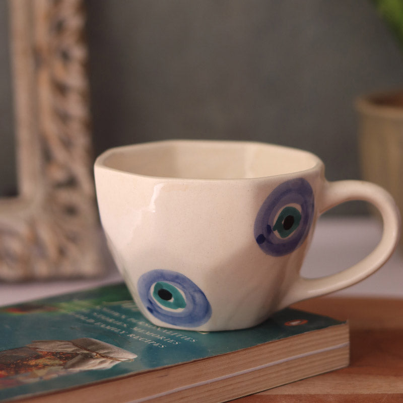 Buy Urvi Ceramic Cup (200 ML) - Set of Two Mug & Tea Cup from Vaaree