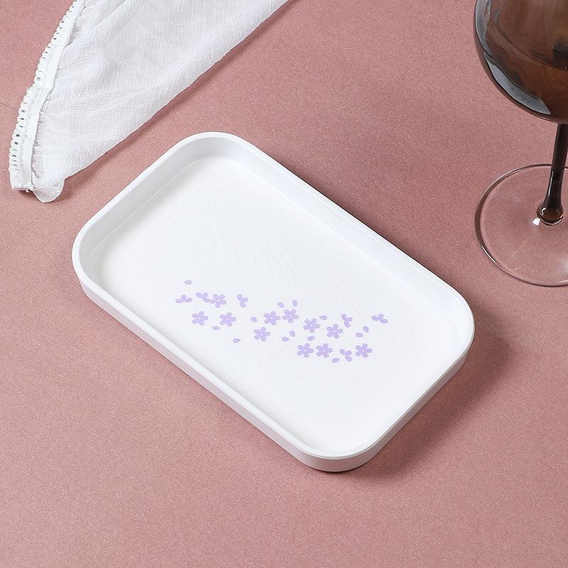 Buy Bivaro Serving Tray - White Serving Tray from Vaaree