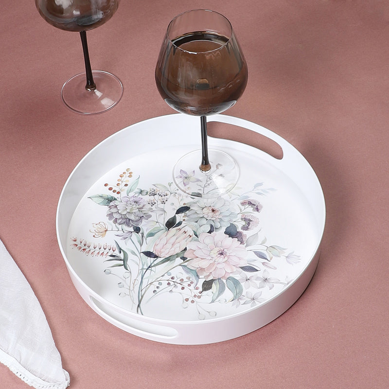 Serving Tray - Agma Floral Serving Tray