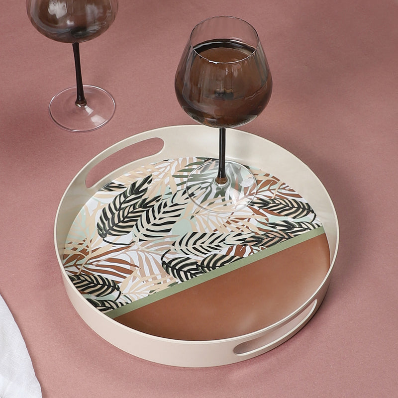 Serving Tray - Tender Tropical Round Serving Tray