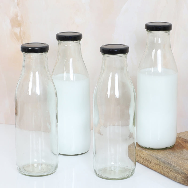 Bottle - Katra Milk Bottle (1000 ML) - Set Of Four