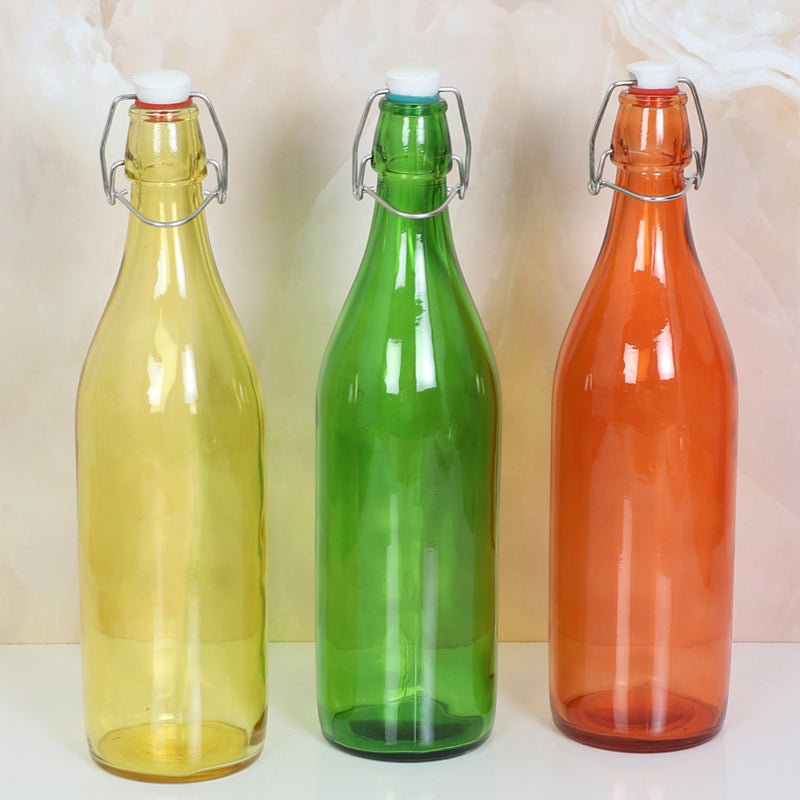 Bottle - Cresseida Water Bottle (1000 ML) - Set Of Three