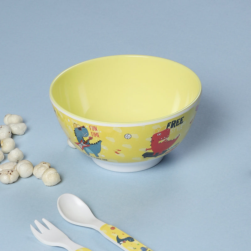 Kids Bowls - Osmo Snack Bowl (Yellow) - 800 ML