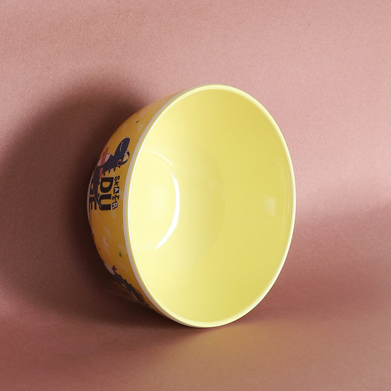 Kids Bowls - Osmo Snack Bowl (Yellow) - 800 ML