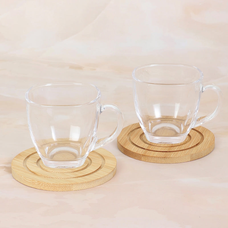 Tea Cup & Saucer - Berta Cup & Saucer (150 ML) - Four Piece Set