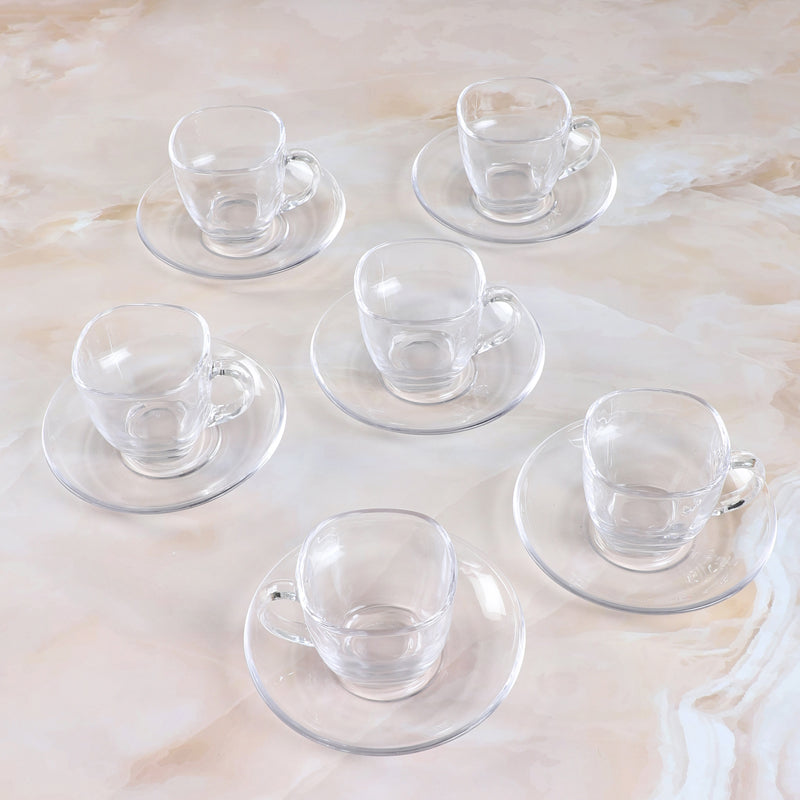 Tea Cup & Saucer - Aalto Cup & Saucer (150 ML) - Set Of Six