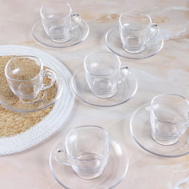 Tea Cup & Saucer - Aalto Cup & Saucer (150 ML) - Set Of Six