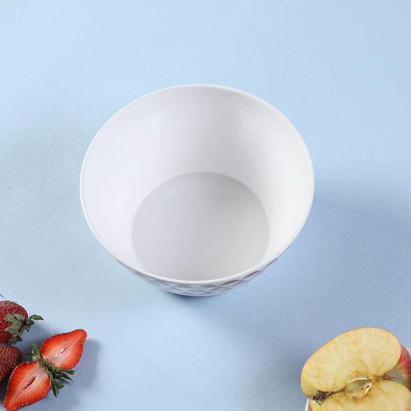 Buy Jisho Snack Bowl (White & Brown) - 750 ML Bowl from Vaaree