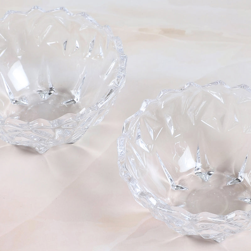 Bowl - Drystan Glass Dessert Bowl (200 ML) - Set Of Two