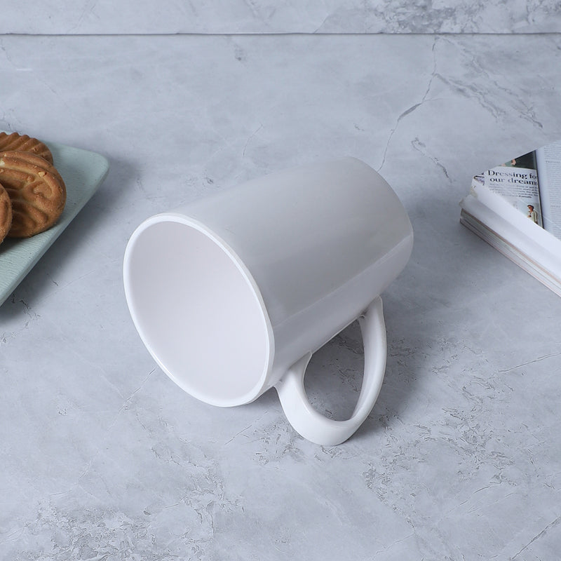 Buy Osmo Melamine White (White) - 400 ML Mug & Tea Cup from Vaaree