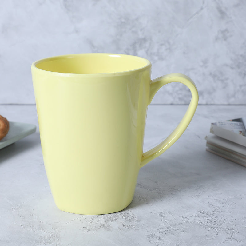 Buy Osmo Melamine White (Yellow) - 450 ML Mug & Tea Cup from Vaaree