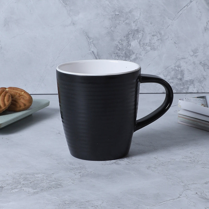 Buy Ajara Melamine Mug (Black) - 350 ML Mug & Tea Cup from Vaaree