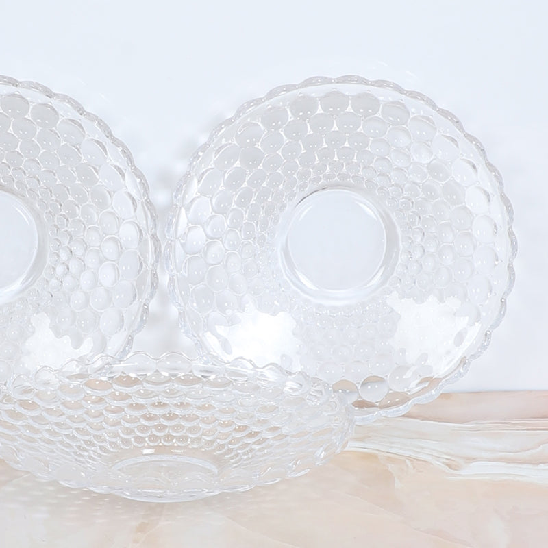 Platter - Firouz Glass Platter - Set Of Four