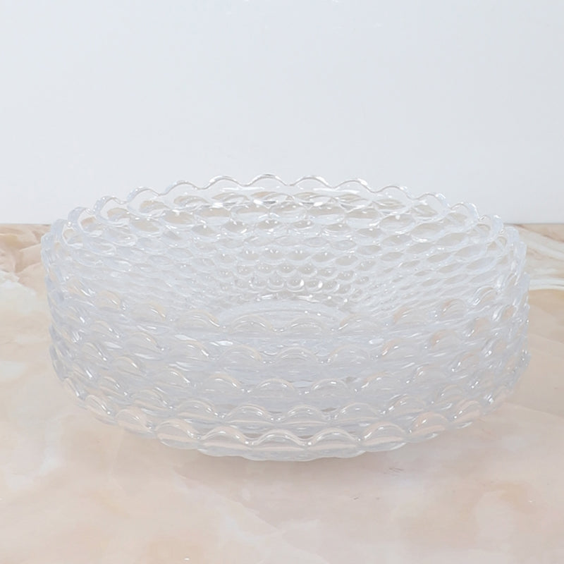 Platter - Firouz Glass Platter - Set Of Five