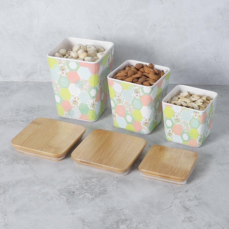 Container - Abso Stack Storage Jar With Tray - Five Piece Set