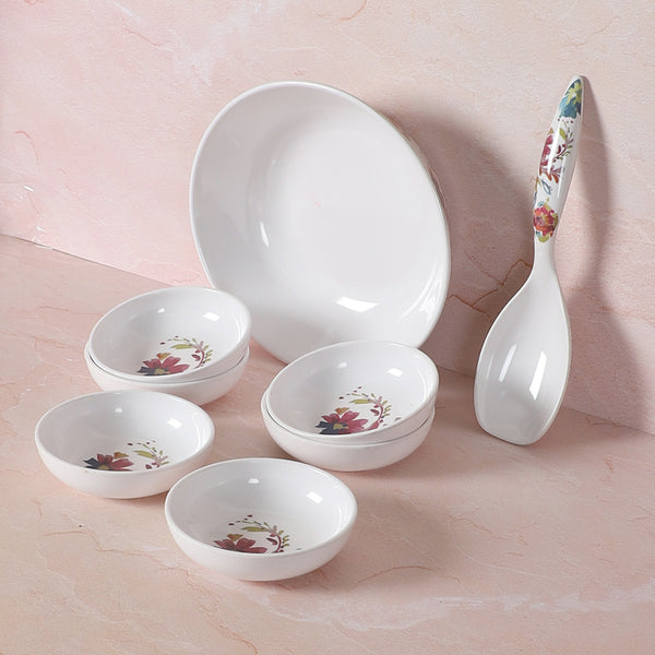 Buy Vrindo Serving Set - Eight Piece Set Bowl from Vaaree