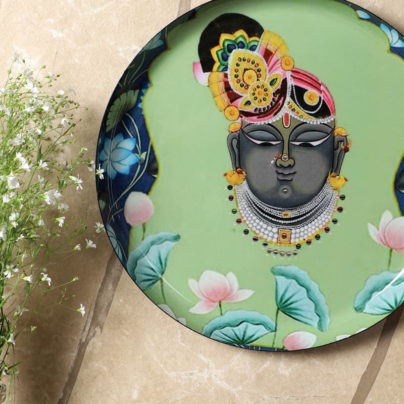 Buy Krishna Charm Wall Plate Wall Plates from Vaaree