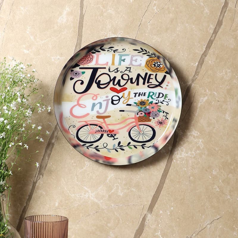 Buy Life Is Beautiful Wall Plate Wall Plates from Vaaree