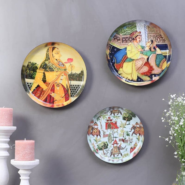 Wall Plates - The Royal Kingdom Wall Plate - Set Of Three